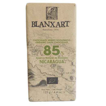 Blanxart Premium Organic 85% Nicaragua 80g  - 3 Pack