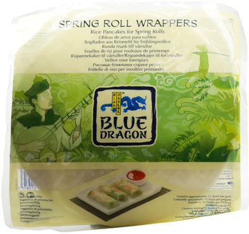 Blue Dragon Spring Roll Wrappers 134g - 3 Pack