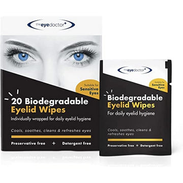BODYDOCTOR TED Biodegrade Eyelid WipTHE EYE DOCTOR 20wipes