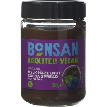 Bonsan Bonsan Organic Vegan Mylk Hazelnut Cocoa Spread 350g