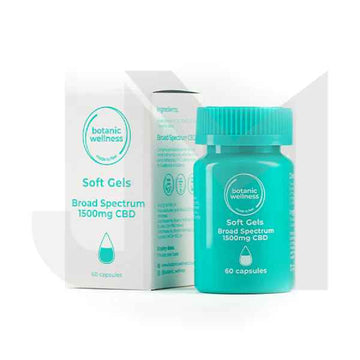 Botanic Wellness Botanic Wellness 1500mg CBD Soft Gel Capsules 60