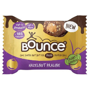 Bounce Hazelnut Praline Protein Ball 40g - 12 Pack