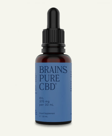 Brains Pure Brains Pure CBD Oil Dropper 375mg 30ml
