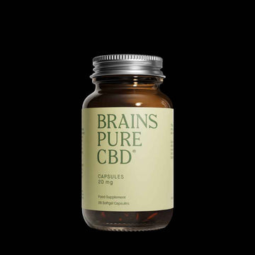 Brains Pure Brains Pure CBD Oil Capsules 20mg 28