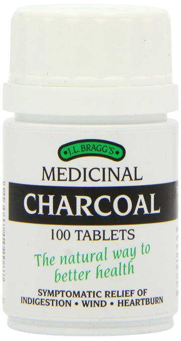 Braggs Charcoal 300mg - 100 Tablets