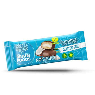 Brain Foods Coconut Oat Bites 44g - 12 Pack