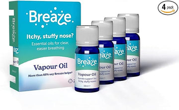 BREAZE Breaze Allergie Vapour Oil 10ml - 4 Pack