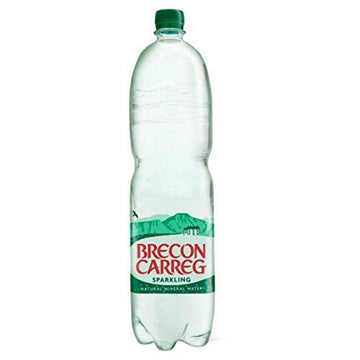 Brecon Mineral Water Brecon Natural Mineral Water 1500ml Sparkling - 12 Pack