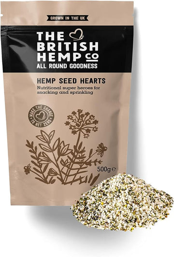 British Hemp Co Hemp Seed Hearts