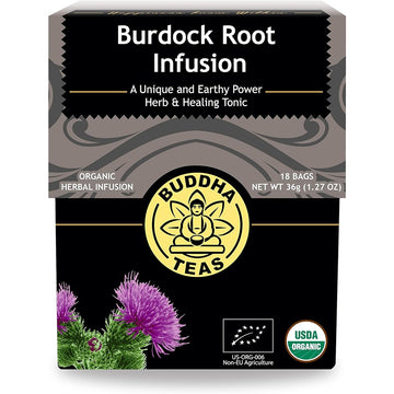 Buddha Teas Organic Burdock Root Infusion 36g (18 tea bags)