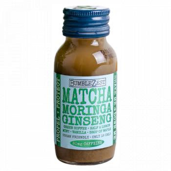 BUMBLEZEST Matcha Moringa & Ginseng health shot (v) 60ml - 5 Pack