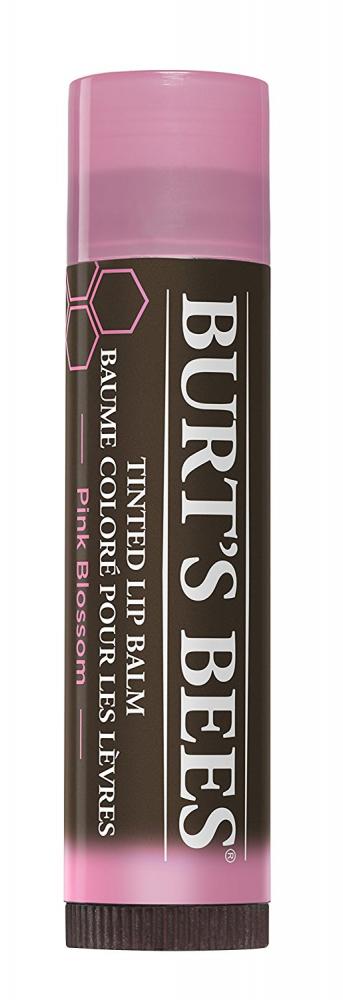 Burts Bees Tinted Lip Balm Pink Blossom 4.25g - 2 Pack