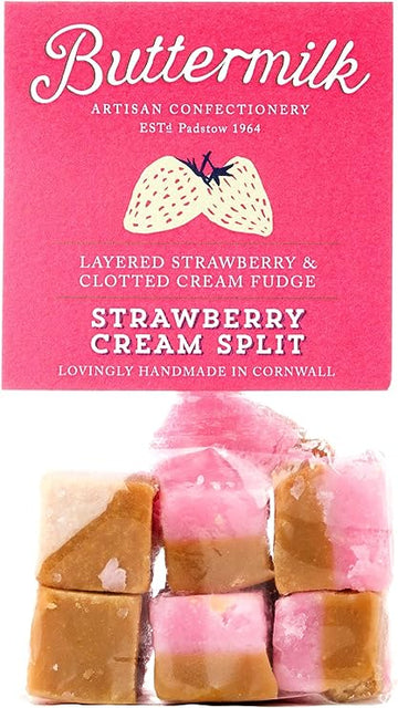 Buttermilk Buttermilk Smooth Strawberry Fudge Cream Grab Bag  - 4 Pack