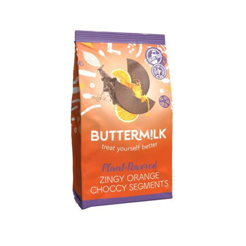 Buttermilk Orange Choccy Bite Sized Segments 100g - 7 Pack
