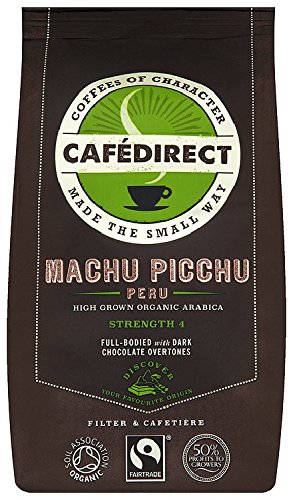 Cafedirect Organic Machu Picchu Peru FT Ground Coffee 227g