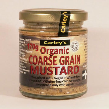 Carley's Organic Coarse Grain Mustard 170g