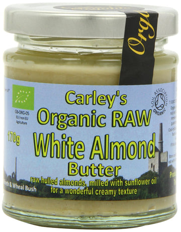 Carley's Organic Raw White Almond Butter 170g