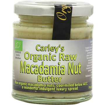 Carley's Org Raw Macadamianut Butter 170g