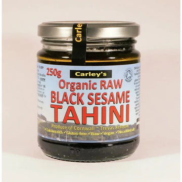 Carley's Organic Raw BLACK Sesame Tahini 250g