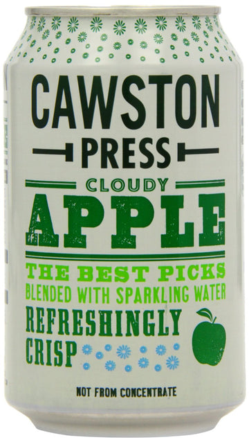 Cawston Press Cawston Press Sparkling Cloudy Apple Can 330ml - 24 Pack