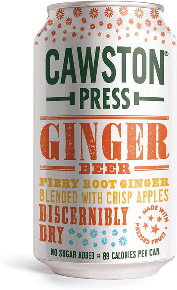 Cawston Press Cawston Press Sparkling Ginger Beer Can 330ml - 24 Pack