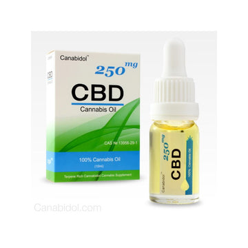 CBD by British Cannabis Canabidol CBD Oil Dropper 250mg 10ml