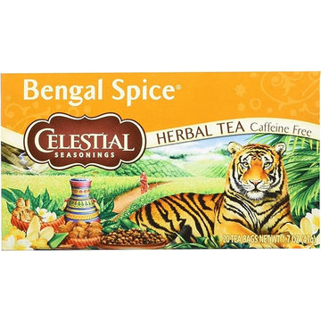 Celestial Seasonings Bengal Spices Tea 20 Bags