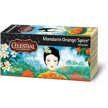 Celestial Seasonings Mandarin Orange Spice Tea 20 Bags