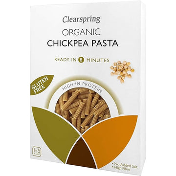 Clearspring Organic GF Chickpea Pasta - Sedanini 250g