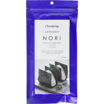 Clearspring Nori Untoasted - 10 sheets