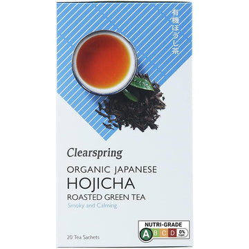 Clearspring Organic Hojicha Japanese Roasted Green Tea 20 bags