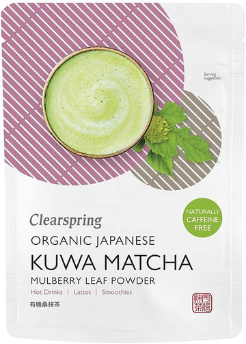 Clearspring Organic Japanese Kuwa Matcha - Mulberry Leaf Powder 40g