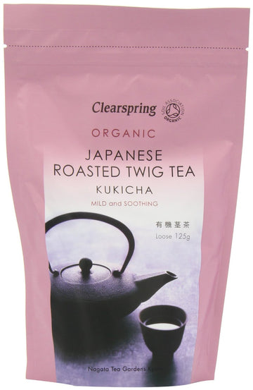 Clearspring Wholefoods Organic Kukicha (Bancha) Loose Tea - 125g