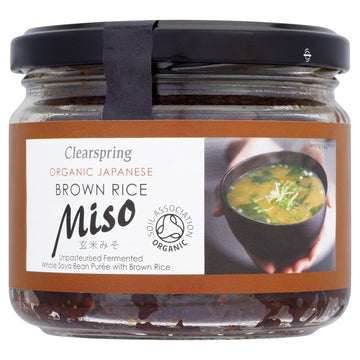 Clearspring Organic Brown Rice Miso Jar 300g