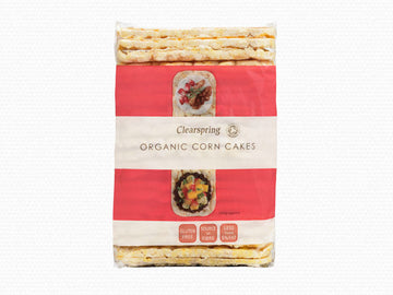 Clearspring Organic Puffed Corncakes 130g - 12 Pack