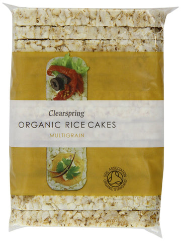 Clearspring Org 3-Grains thin Rice Cakes 130g