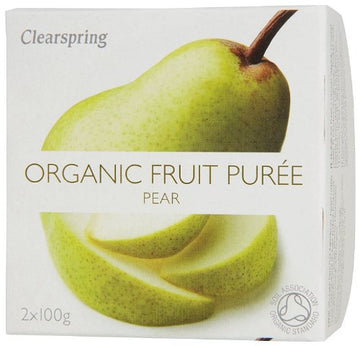 Clearspring Organic Fruit Puree Pear (2x100g)