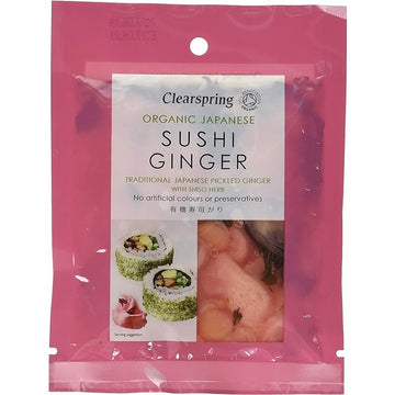 Clearspring Organic Sushi Ginger Pickle 50g