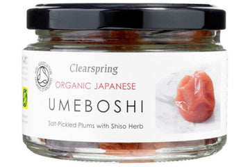 Clearspring Organic Japanese Umeboshi Plums 200g