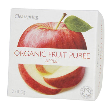 Clearspring Organic Fruit Puree Apple (2x100g)