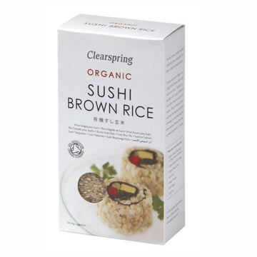 Clearspring Organic Sushi Brown Rice 500g