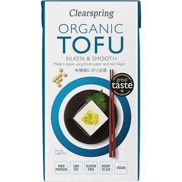 Clearspring Organic Japanese Tofu - Silken & Smooth 300g