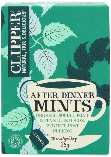 Clipper Organic After Dinner Mints Double Mint Infusion 20 bags