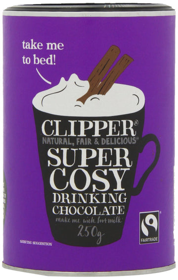 Clipper Clipper Fairtrade Super Cosy Drinking Chocolate 250g