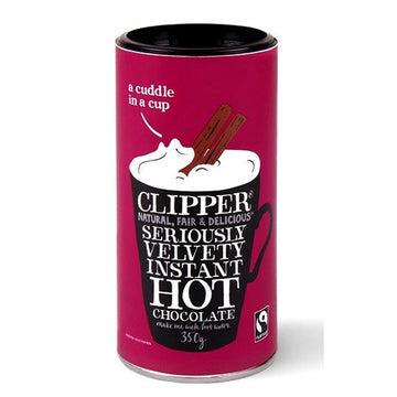 Clipper Clipper Fairtrade Seriously Velvety Instant Hot Chocolate 350g