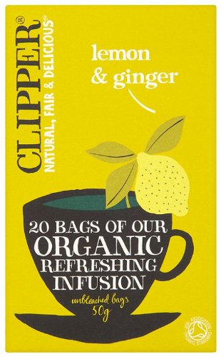 Clipper Clipper Organic Lemon & Ginger Infusion 20 bags