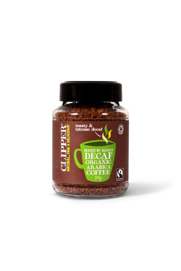Clipper Fairtrade Super Special Decaf Organic Arabica Coffee 100g