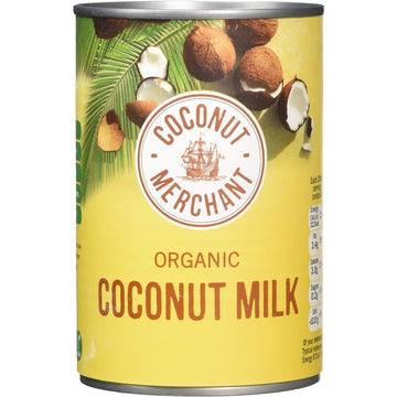Coconut Merchant Organic Coconut Milk 400ml - 3 Pack