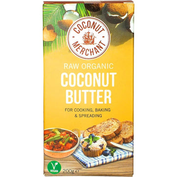 Coconut Merchant Raw Organic Coconut Butter 200g - 3 Pack