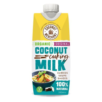Coconut Merchant Organic Coconut Milk 330ml - 6 Pack